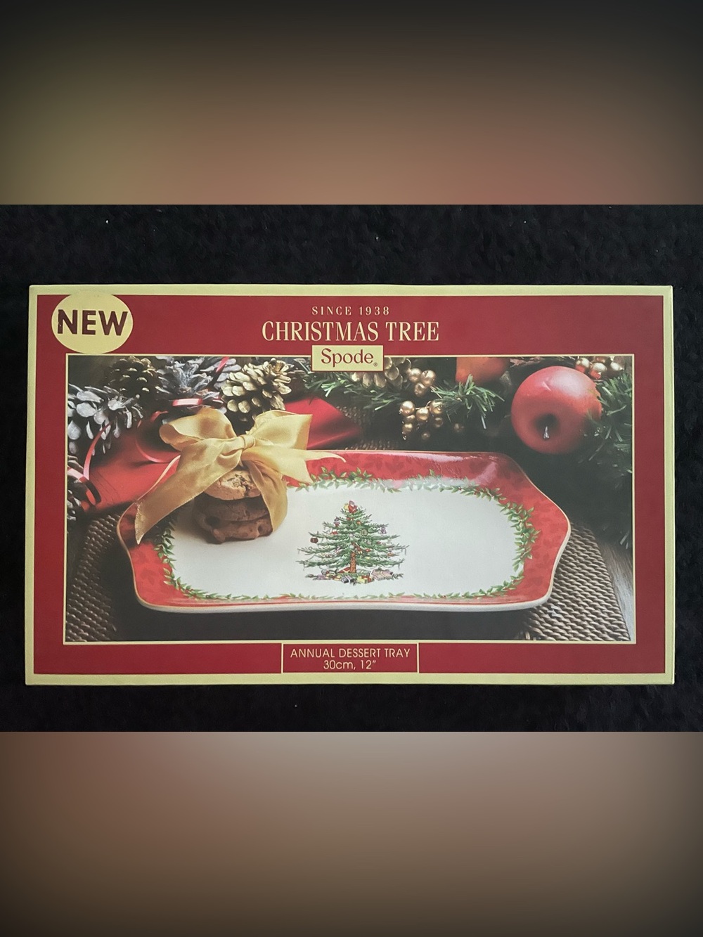 NIB Spode 2013 Annual Dessert Tray